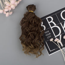 Load image into Gallery viewer, 1/3 1/4 1/6 BJD Dolls Long Hair High Temperature Fiber Soft Silk Doll Wig Multi-color Doll's Accessories
