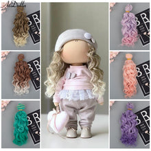 Load image into Gallery viewer, 1/3 1/4 1/6 BJD Dolls Long Hair High Temperature Fiber Soft Silk Doll Wig Multi-color Doll's Accessories
