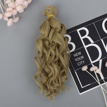 Load image into Gallery viewer, 1/3 1/4 1/6 BJD Dolls Long Hair High Temperature Fiber Soft Silk Doll Wig Multi-color Doll's Accessories
