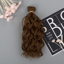 Load image into Gallery viewer, 1/3 1/4 1/6 BJD Dolls Long Hair High Temperature Fiber Soft Silk Doll Wig Multi-color Doll's Accessories
