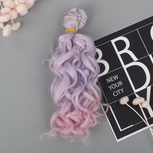 Load image into Gallery viewer, 1/3 1/4 1/6 BJD Dolls Long Hair High Temperature Fiber Soft Silk Doll Wig Multi-color Doll's Accessories
