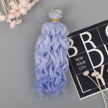 Load image into Gallery viewer, 1/3 1/4 1/6 BJD Dolls Long Hair High Temperature Fiber Soft Silk Doll Wig Multi-color Doll's Accessories
