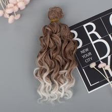 Load image into Gallery viewer, 1/3 1/4 1/6 BJD Dolls Long Hair High Temperature Fiber Soft Silk Doll Wig Multi-color Doll's Accessories
