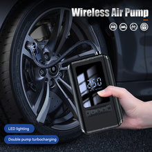 Load image into Gallery viewer, Portable Multifunction Car Tire Inflatable Pump Handheld Wireless Charging Digital Display Motorcycle Bike
