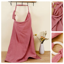 Load image into Gallery viewer, Adjustable Mum Breastfeeding Apron Mother Outing Breastfeeding Cover Baby Feeding Nursing Cloth Outdoor Privacy Cover
