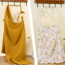 Load image into Gallery viewer, Adjustable Mum Breastfeeding Apron Mother Outing Breastfeeding Cover Baby Feeding Nursing Cloth Outdoor Privacy Cover
