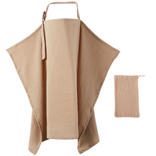Load image into Gallery viewer, Adjustable Mum Breastfeeding Apron Mother Outing Breastfeeding Cover Baby Feeding Nursing Cloth Outdoor Privacy Cover
