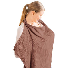 Load image into Gallery viewer, Adjustable Mum Breastfeeding Apron Mother Outing Breastfeeding Cover Baby Feeding Nursing Cloth Outdoor Privacy Cover
