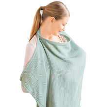 Load image into Gallery viewer, Adjustable Mum Breastfeeding Apron Mother Outing Breastfeeding Cover Baby Feeding Nursing Cloth Outdoor Privacy Cover
