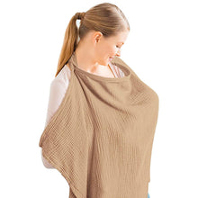 Load image into Gallery viewer, Adjustable Mum Breastfeeding Apron Mother Outing Breastfeeding Cover Baby Feeding Nursing Cloth Outdoor Privacy Cover
