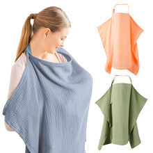 Load image into Gallery viewer, Adjustable Mum Breastfeeding Apron Mother Outing Breastfeeding Cover Baby Feeding Nursing Cloth Outdoor Privacy Cover
