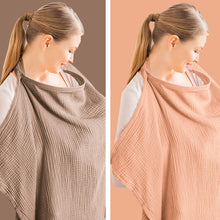 Load image into Gallery viewer, Adjustable Mum Breastfeeding Apron Mother Outing Breastfeeding Cover Baby Feeding Nursing Cloth Outdoor Privacy Cover
