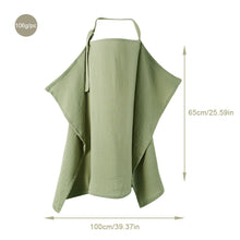 Load image into Gallery viewer, Adjustable Mum Breastfeeding Apron Mother Outing Breastfeeding Cover Baby Feeding Nursing Cloth Outdoor Privacy Cover
