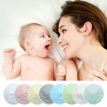 Load image into Gallery viewer, Three-Layer Fiber Reusable Bamboo Breast Pads Waterproof Breathable Anti-Overflow Washable Maternity Care Pad Breastfeeding Accessories
