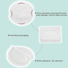 Load image into Gallery viewer, 30/50/100pcs Disposable Breast Nursing Pads Anti-overflow Breast Milk Pad Breastfeeding Breathable Anti-Leak Absorbency Cotton Breast Pad
