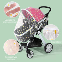 Load image into Gallery viewer, Elastic Type Baby Crib Netting Mosquito Net Pushchair Anti-bug Netting Infant Protection Mesh Stroller Trolley Accessories
