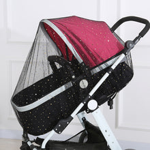 Load image into Gallery viewer, Elastic Type Baby Crib Netting Mosquito Net Pushchair Anti-bug Netting Infant Protection Mesh Stroller Trolley Accessories
