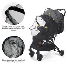 Load image into Gallery viewer, Zipper Type Baby Crib Netting Mosquito Net Pushchair Anti-bug Netting Infant Protection Mesh Stroller Trolley Accessories
