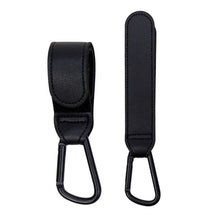 Load image into Gallery viewer, PU Leather Baby Stroller Hook for Pram Rotate 360 Degree Rotatable Cart Organizer Pram Hook Stroller Accessories
