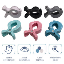 Load image into Gallery viewer, Baby Stroller Clamp Alligator Clip Pram Peg Portable Stroller Hook Baby Car Seat Clips Toddler Baby Stroller Accessories
