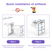 Load image into Gallery viewer, Magnetic Children Safety Lock Built-in Invisible Punch Free Drawer Cabinet Door Lock Kids Security Drawer Anti-opening Latch Baby Protection
