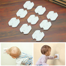 Load image into Gallery viewer, EU Plug Electrical Safety Socket Cover Baby Child Safety Guard Electric Shock Hole Plugs Protector Anti Electric Outlet Protectors
