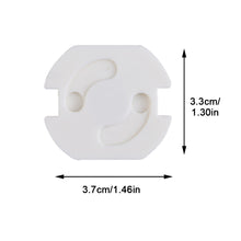 Load image into Gallery viewer, EU Plug Electrical Safety Socket Cover Baby Child Safety Guard Electric Shock Hole Plugs Protector Anti Electric Outlet Protectors
