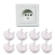 Load image into Gallery viewer, EU Plug Electrical Safety Socket Cover Baby Child Safety Guard Electric Shock Hole Plugs Protector Anti Electric Rotate Outlet Protectors
