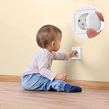 Load image into Gallery viewer, EU Plug Electrical Safety Socket Cover Baby Child Safety Guard Electric Shock Hole Plugs Protector Anti Electric Rotate Outlet Protectors
