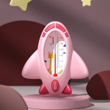 Load image into Gallery viewer, Aircraft/Crocodile/Polar Bear Baby Bath Shower Water Thermometer Safe Temperature Sensor for Babies Floating Waterproof Shower Thermometer
