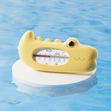 Load image into Gallery viewer, Aircraft/Crocodile/Polar Bear Baby Bath Shower Water Thermometer Safe Temperature Sensor for Babies Floating Waterproof Shower Thermometer

