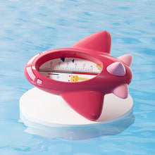 Load image into Gallery viewer, Aircraft/Crocodile/Polar Bear Baby Bath Shower Water Thermometer Safe Temperature Sensor for Babies Floating Waterproof Shower Thermometer
