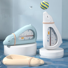 Load image into Gallery viewer, Aircraft/Crocodile/Polar Bear Baby Bath Shower Water Thermometer Safe Temperature Sensor for Babies Floating Waterproof Shower Thermometer
