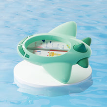 Load image into Gallery viewer, Aircraft/Crocodile/Polar Bear Baby Bath Shower Water Thermometer Safe Temperature Sensor for Babies Floating Waterproof Shower Thermometer

