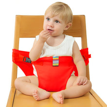Load image into Gallery viewer, Portable Baby Dining Chair Safety Strap Child Seat Harness Outdoor Chair Fixing Strap Baby Eating Protection Strap Prevent Baby from Falling
