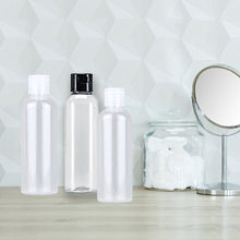 Load image into Gallery viewer, 10Pcs Empty 100ml Clear Plastic Spray Bottles Refillable Fine Mist Travel Containers For Liquid Perfume Cosmetic Alcohol
