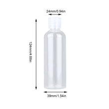 Load image into Gallery viewer, 10Pcs Empty 100ml Clear Plastic Spray Bottles Refillable Fine Mist Travel Containers For Liquid Perfume Cosmetic Alcohol
