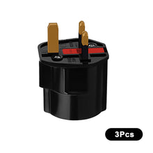 Load image into Gallery viewer, Universal CE Rohs European EU to US UK Plug Adapter Travel Converter Middle East Malaysia United Kingdom
