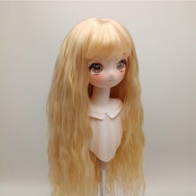 Load image into Gallery viewer, 1/3 BJD Dolls 22-23CM Head Circumference Long Hair High Temperature Fiber Soft Silk Doll Wig Multi-color Doll's Accessories
