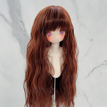 Load image into Gallery viewer, 1/3 BJD Dolls 22-23CM Head Circumference Long Hair High Temperature Fiber Soft Silk Doll Wig Multi-color Doll's Accessories

