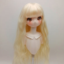 Load image into Gallery viewer, 1/3 BJD Dolls 22-23CM Head Circumference Long Hair High Temperature Fiber Soft Silk Doll Wig Multi-color Doll's Accessories
