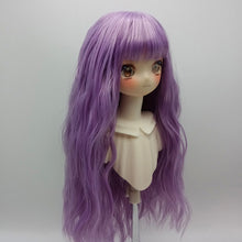 Load image into Gallery viewer, 1/3 BJD Dolls 22-23CM Head Circumference Long Hair High Temperature Fiber Soft Silk Doll Wig Multi-color Doll's Accessories
