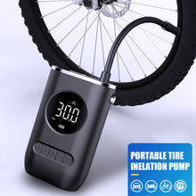 Load image into Gallery viewer, Car Wireless Electrical Air Pump Tire Inflatable Pump Inflator Air Compressor Pump for Motorcycle Bicycle Ball
