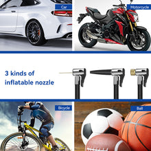 Load image into Gallery viewer, Car Wireless Electrical Air Pump Tire Inflatable Pump Inflator Air Compressor Pump for Motorcycle Bicycle Ball
