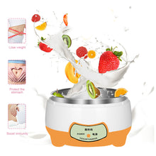 Load image into Gallery viewer, 1.2L Mini Automatic Yogurt Maker Machine with Constant Temperature Household DIY Yogurt Tools Kitchen Appliances Stainless Steel Tank
