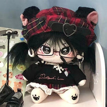 Load image into Gallery viewer, For 20cm Cotton Dolls Glasses 9cm Cute Plastic Glasses for Labubu BJD Dolls Toy Glasses Accessories
