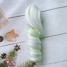 Load image into Gallery viewer, Ponytail Cotton Doll Chemical Fiber Wig Chemical Fiber Clamping BJD SD Doll Hair 20cm Purple Doll Long Curly Hair Ponytail
