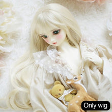 Load image into Gallery viewer, 1/6 BJD Dolls Short Long Hair High Temperature Fiber Soft Silk Doll Wig Colorful Wig Multi-color Doll's Accessories
