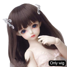 Load image into Gallery viewer, 1/6 BJD Dolls Short Long Hair High Temperature Fiber Soft Silk Doll Wig Colorful Wig Multi-color Doll's Accessories

