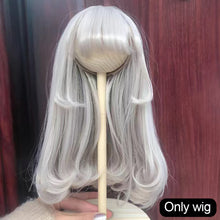 Load image into Gallery viewer, 1/6 BJD Dolls Short Long Hair High Temperature Fiber Soft Silk Doll Wig Colorful Wig Multi-color Doll's Accessories
